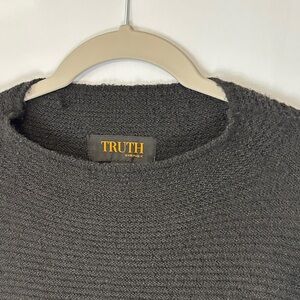 Truth Men's Charcoal Crewneck Sweater